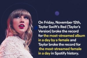 Taylor Swift Pecahkan Rekor Spotify Global dengan Lagu Terbarunya