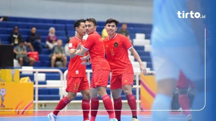 Indonesia to Face Japan in Historic Futsal Asian Cup Semifinal